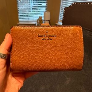 Kate Spade New York brown wallet with limited edition holiday box